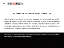 Tablet Screenshot of fisicisenzapalestra.com